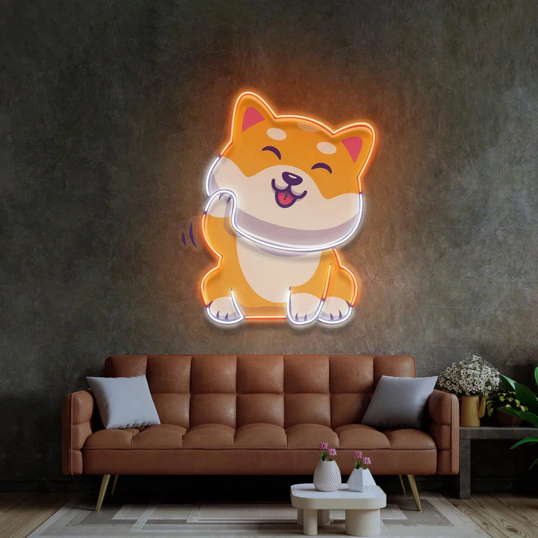 Shiba Neon Sign - Perfect for Dog Lovers