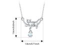 Load image into Gallery viewer, Enchanting 925 Silver Moonstone Cat Necklace for Women
