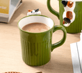 Load image into Gallery viewer, Cartoon cute cat ceramic mug -Littlepawgive
