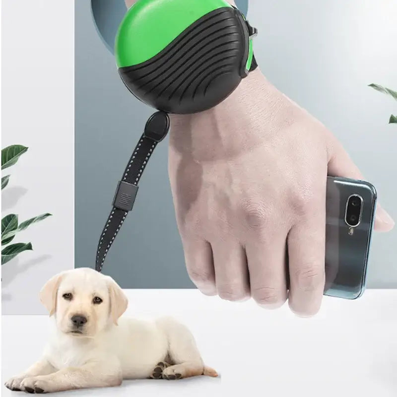 Hands-Free Retractable Dog Leash