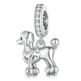 Load image into Gallery viewer, 925 Sterling Silver Dog Pendant Charm for Bracelets and Necklaces -Littlepawgive
