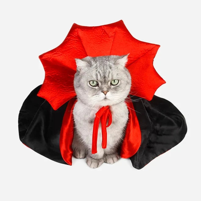 Vampire Cloak Pet Costume - Cosplay Cape