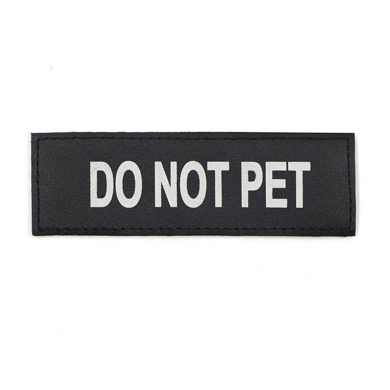 K9 Tactical Patch Do Not Pet - Durable personalized patch for dog vest harness collar - Littlepawgive