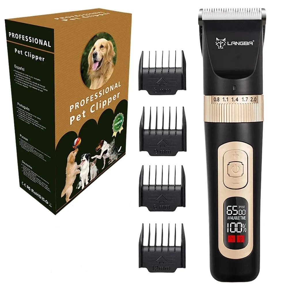 Professional Grooming Kit Pet Hair Clippers