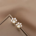 Load image into Gallery viewer, Cat Claw Pearl Earrings - Perfect Gift
