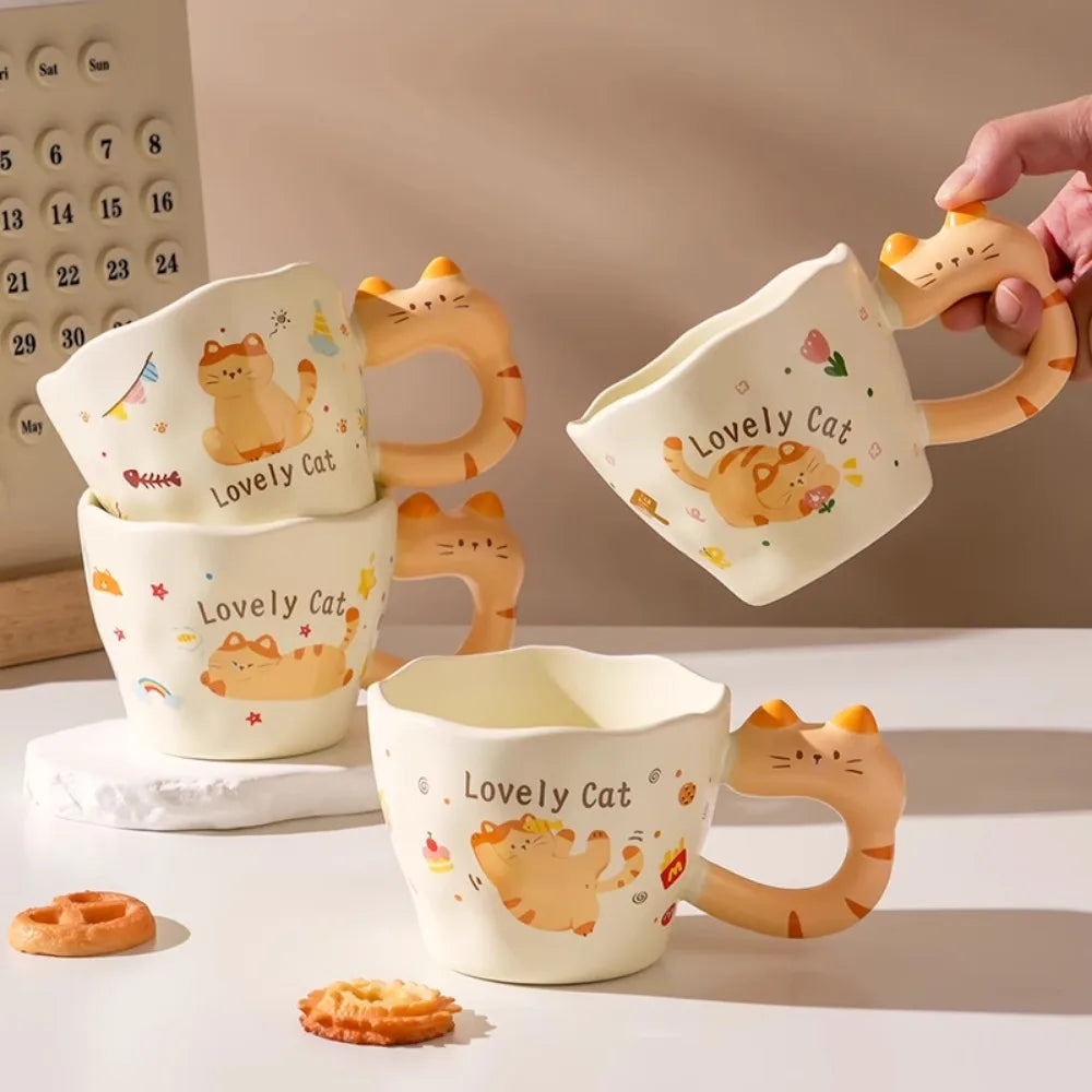 Cat Mug - Cute Ceramic Gift for Cat Lovers