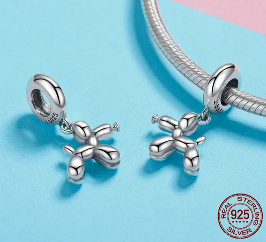 Charming 925 Sterling Silver Pet Charms for Bracelets