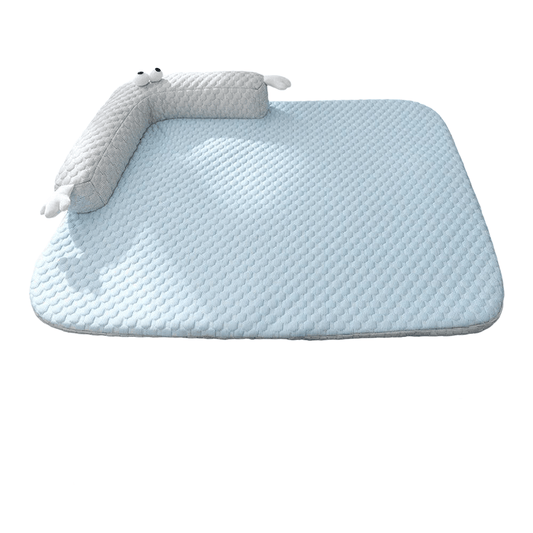 Summer Bed Ice Mat Cooling Pet Cold Bed for Small Dogs and Cats by LittlePawGive on white background