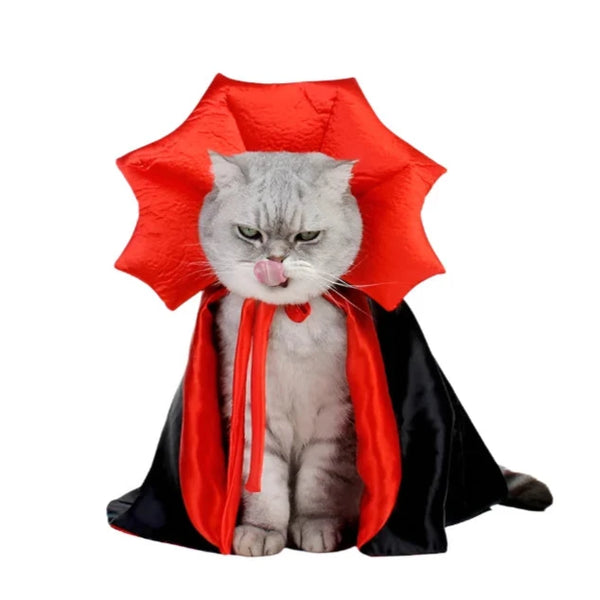 Vampire Cloak Pet Costume - Cosplay Cape