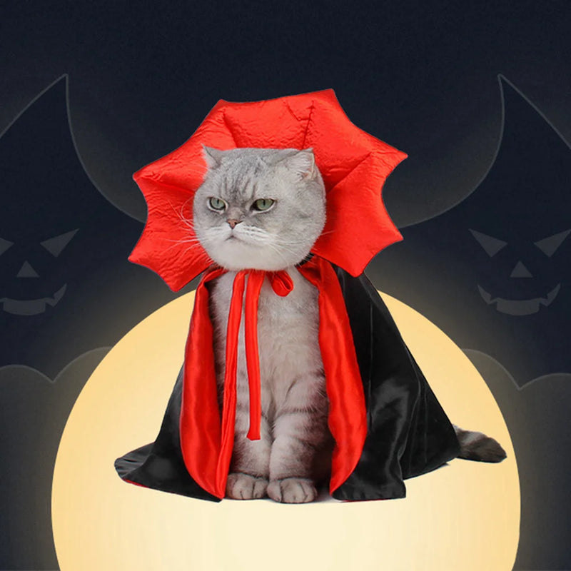 Vampire Cloak Pet Costume - Cosplay Cape