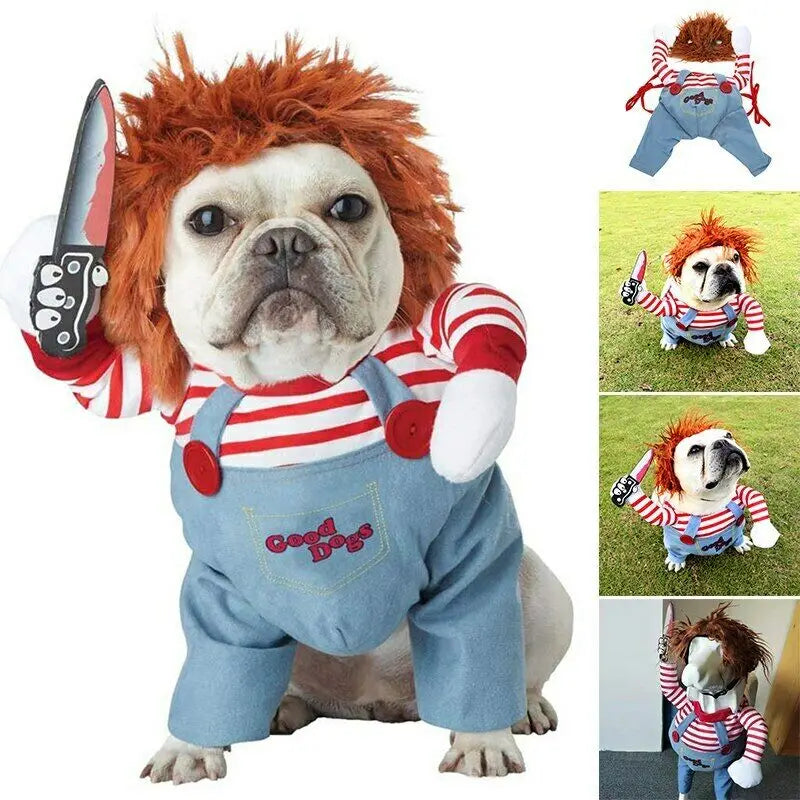 Chucky Deadly Doll Pet Costume - Cosplay Party