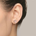 Load image into Gallery viewer, Charming Zircon Paw Stud Earrings for Pet Lovers
