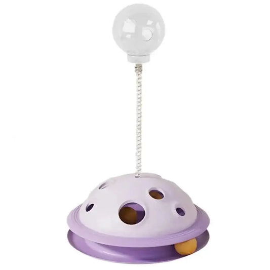 Interactive Cat Toy & Slow Feeder Ball